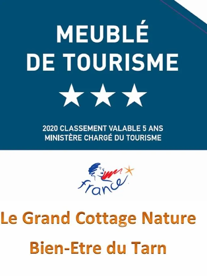Le Grand Cottage Nature Piscine Chauffee Privee Du Tarn Entre Toulouse Et Albi & Les Cottages Du Tarn Holiday home