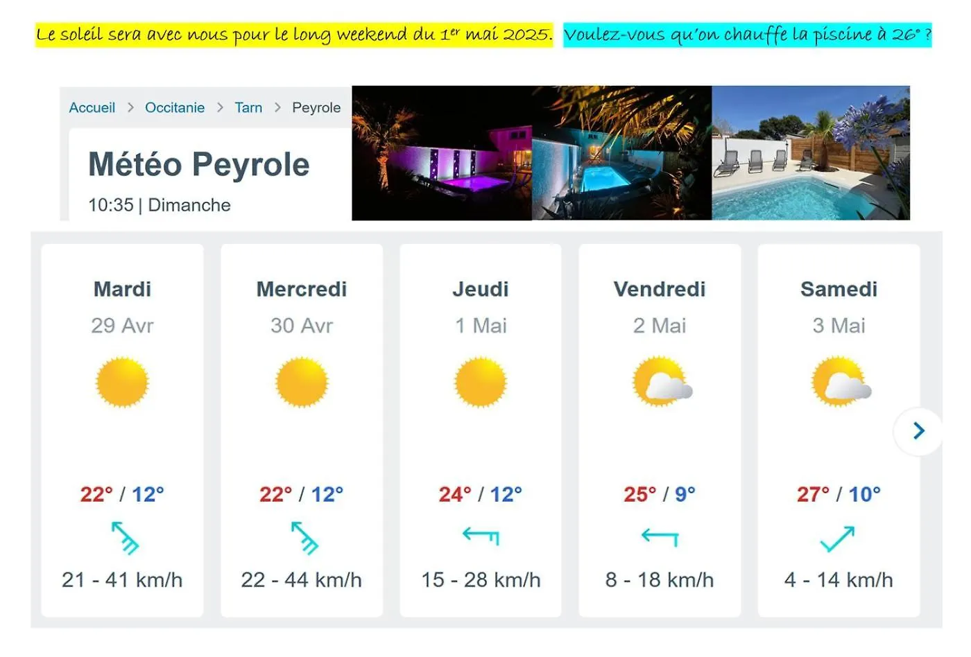 Le Grand Cottage Nature Piscine Chauffee Privee Du Tarn Entre Toulouse Et Albi & Les Cottages Du Tarn 0*, Peyrole France